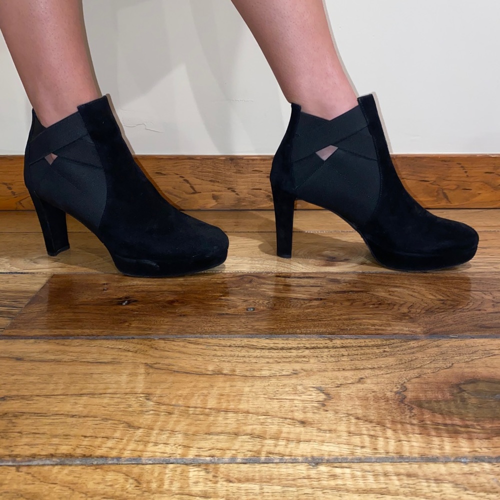Stuart Weitzman Suede Bootie - Picture 3 of 3
